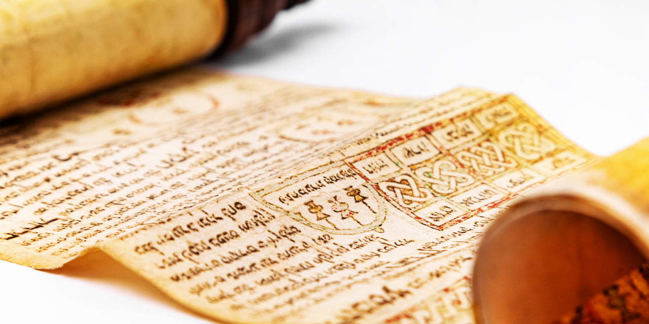 כתב יד מאויר של הגדה, צילום: דניאל לילה