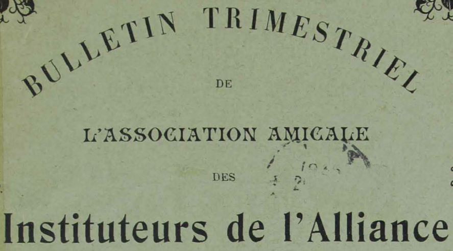 ⁨Bulletin trimestriel de l’Association de Tunis⁩