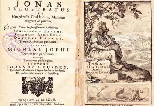 Jonas illustratus per paraphrasin Chaldaicam, 1692